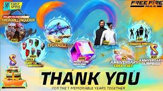 8 Days 8 Event In Free Fire|Free Fire New Event | Ff New Event Today | Upcoming Events in Free Fire