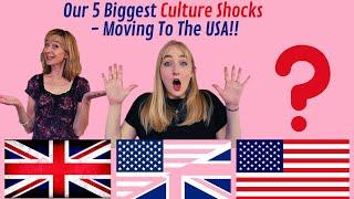 Our 5 Biggest Culture Shocks - Moving To The USA!!