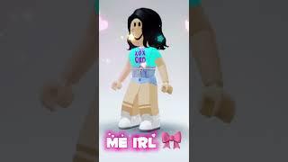 ꧁ Me Irl VS Me on Roblox ꧂ [Roblox edit] | it’s Mika