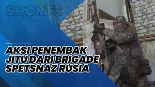 Aksi Sniper dari Brigade Spetsnaz Rusia saat Lakukan Penyerangan ke Batalion Ukraina