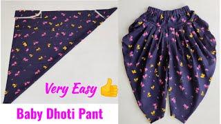 Baby Dhoti Pant Cutting And Stitching | Dhoti Pant Cutting And Stitching