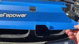 aFe Power Dynamic Air Scoop Install - BMW E46