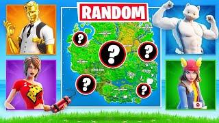 RANDOM Boss SKIN CHALLENGE in Fortnite ARENA