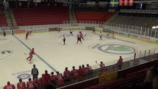 Goalie: Filip Sund. Game Vita hasten-Nyköping