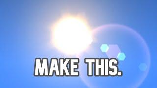 How to make the sun in Geometry Dash