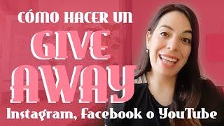 ANTES DE HACER UN GIVEAWAY VE ESTE VIDEO | Toma en cuenta esto para organizarlo | CONSEJOS 2022