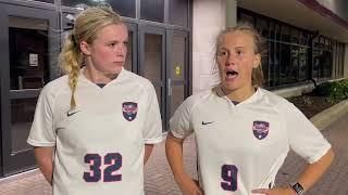 Women's Soccer vs Wright State - Postgame with Erica Toupin and Paige Myers