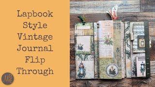 I made a tri-fold journal from a hanging file folder!