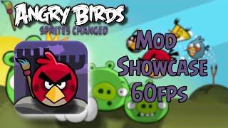 ANGRY BIRDS SPRITES CHANGED REMAKE Mod Showcase Gameplay (HD 60fps)