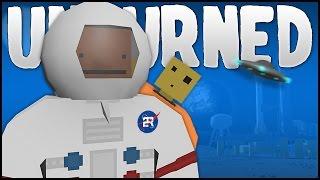 ALIENS ON THE MOON? (Unturned Moon Survival)