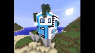 Minecraft строительный креатив 1 сезон 1часть Дом в стиле МОДЕРН