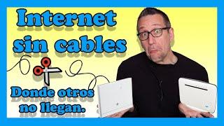 Router 4G Movistar en casa  ️ INTERNET sin CABLES【 SIM - Radio 】