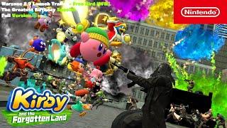 Kirby and the Forgotten Land and Call of Duty: Warzone 2.0 Launch Trailer - Free Bird [SFM].