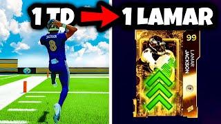 I Upgraded Lamar Jackson EVERY TD I Scored!