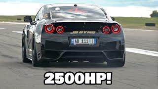 2500HP Nissan GT-R R35 BoostLogic BL1800X VIS KOSOVA 0-349 KM/H  ONBOARD & ACCELERATIONS!