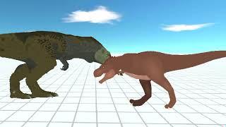(t rex battle)  arbs rex vs ark rex