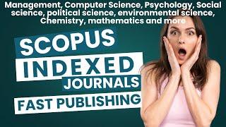 6 Fast-Publishing, Low-Cost Journals for November 2024 | Scopus Indexed | goms tech talks