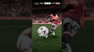 Man United’s crazy comeback vs Lyon recreated on FC25  #eafc #eafc25 #fc25 #fut #football #shorts
