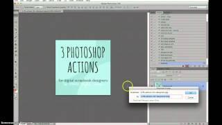 Duplicate image action in Photoshop