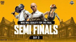 WHO WILL QUALIFY TO THE FINAL?  | DAY #3 | PUBG MOBILE CLUB OPEN
