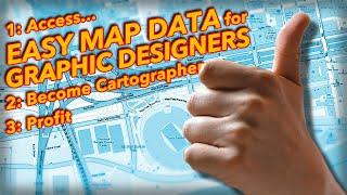 Download Map Data for Graphic Design