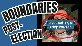 Why are Tr*mpers mad that folks are setting boundaries? A Compilation.