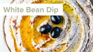 White Bean Dip with Olives from Spain