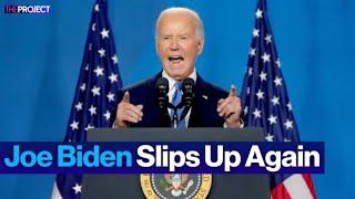 All The Gaffes From Joe Biden's 'Big Boy' Press Conference