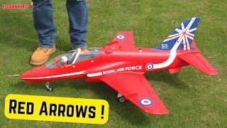 I've joined the Red Arrows ! FMS RC BAe Hawk EDF Jet