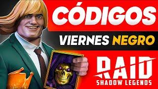 REGALOS DEL BLACK FRIDAY: 3 LEGGOS GRATIS  Codigos de Raid Shadow Legends  2024