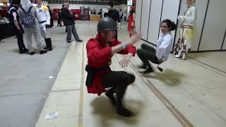 Kazotsky Kick In Real Life - TF2 Cosplay - Kamo Con 2019