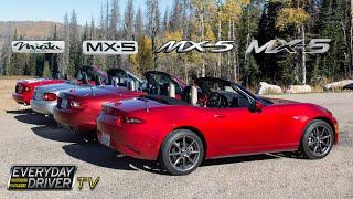 MX-5 Miatas Compared - Which is best? - TV Season 1 Ep. 2 | Everyday Driver