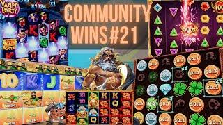 COMMUNITY WINS #21 | INSANE WIN ON BIG BASS HOLD & SPINNER | Online Casino Highlights (24+)