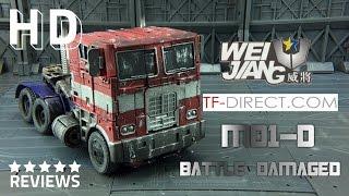 Wei Jiang M01-D Battle Damaged Commander Optimus Prime Transformers Age of Extinction Evasion Mode