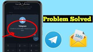 How To Fix Telegram Unable To Send SMS Please Try Again Later Problem Solved (New Update)।