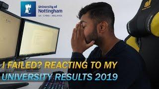 I FAILED??? Opening My First Year University Results LIVE REACTION (University of Nottingham)