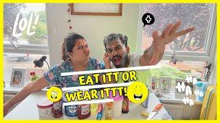 EAT IT OR WEAR IT FOOD CHALLENGE  | LIVE VIDEO | JABBUU AND JUUU