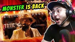 Toxic: Birthday Peek | Rocking Star Yash REACTION | WannaBe StarKid