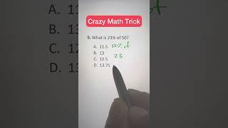What⁉️#math #maths #mathematics #mathhelp #mathtrick #mathhack #sat #percents #learnontiktok