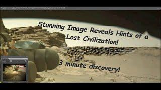 Mars Rover Captures Stunning Proof of a Lost Civilization on the “Red Planet!