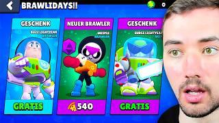 ALLE GRATIS GESCHENKE ÖFFNEN im BRAWL STARS UPDATE!