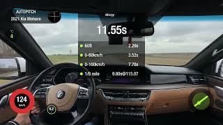 KIA Mohave 3.0CRDi AT 4WD 2021 STOCK. 0-100 acceleration.