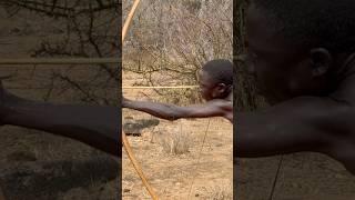 Hunting skills of hadzabe tribe will surprise you #tradition #bushcraft