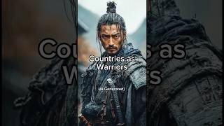 Countries as Warriors | Ai Generated