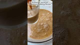 Authentic Jamaican Cornmeal Pudding Recipe