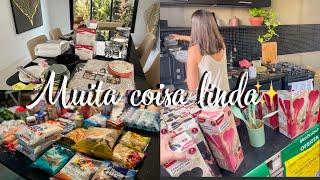 COMPRAS PARA O LAR | ROTINA DE CASA | compras no supermercado para a semana