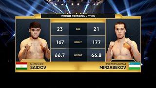 67kg SAIDOV Shamsher (TJK) vs MIRZOBEKOV Mirzomakhmat (UZB)| IBA Champions' Night | February 16,2024