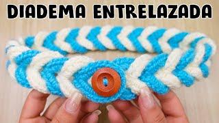 Diadema Tejida a Crochet o Ganchillo | crochet headband | VINCHA