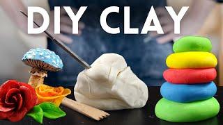 How To Make Clay At Home｜DIY Air Dry Clay