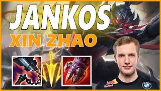 JANKOS XIN ZHAO JUNGLE GAMEPLAYSEASON 12 LEAGUE OF LEGENDS